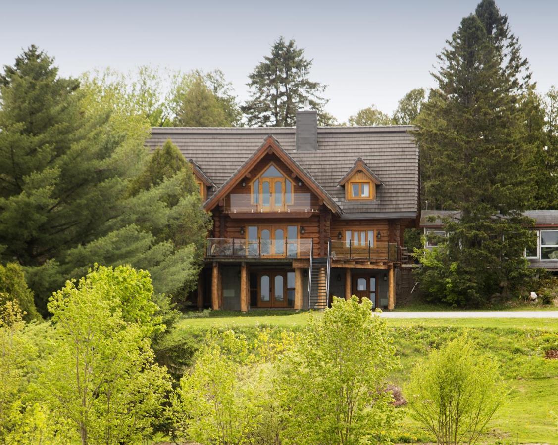 Hebergement "La Maison En Bois Rond" Sainte-Marie Buitenkant foto