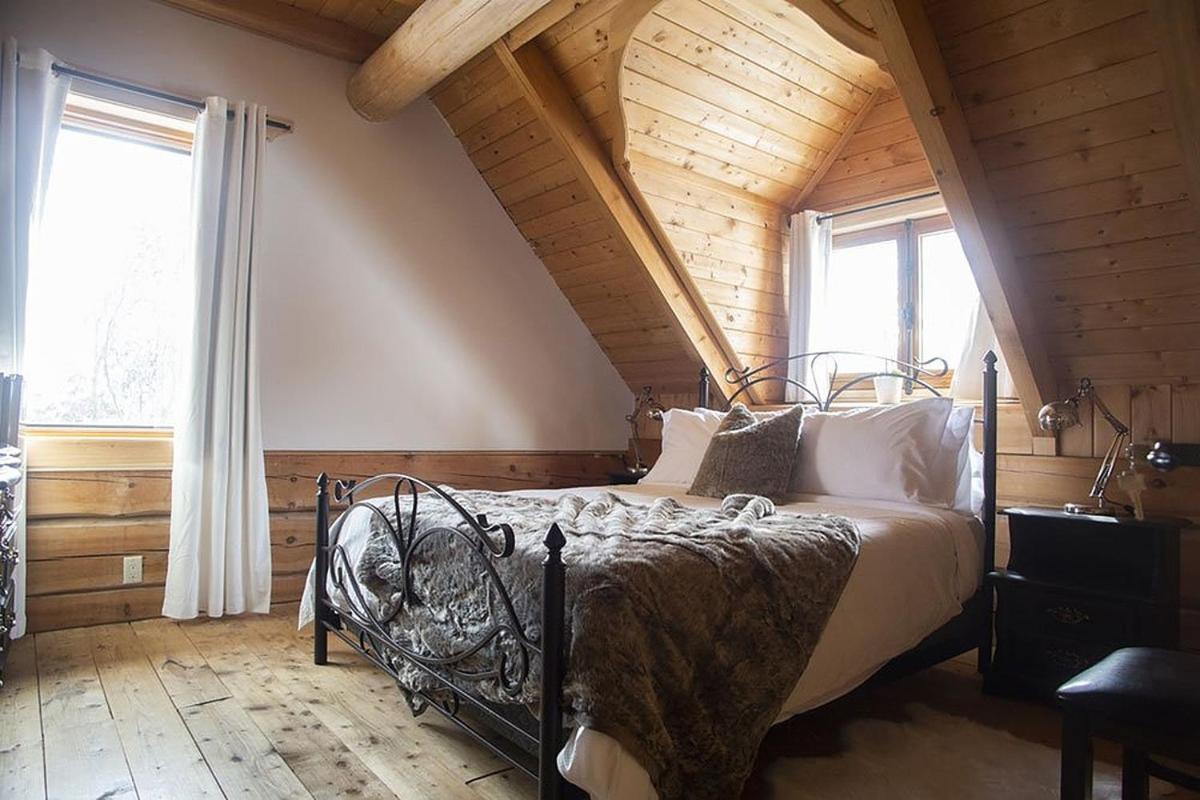 Hebergement "La Maison En Bois Rond" Sainte-Marie Buitenkant foto