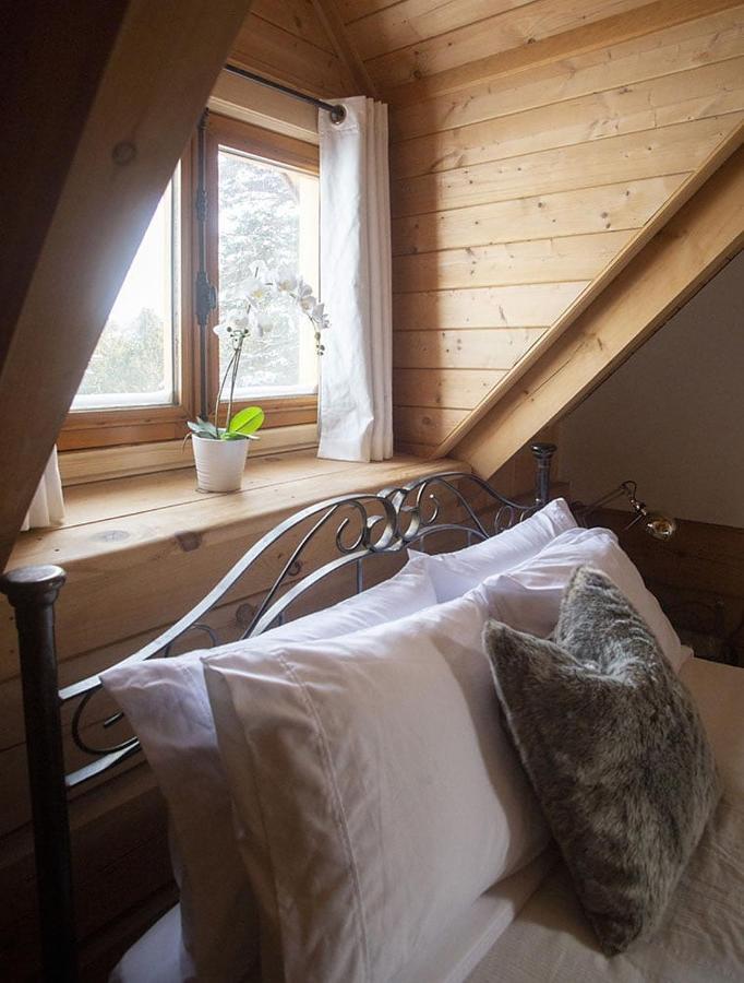 Hebergement "La Maison En Bois Rond" Sainte-Marie Buitenkant foto