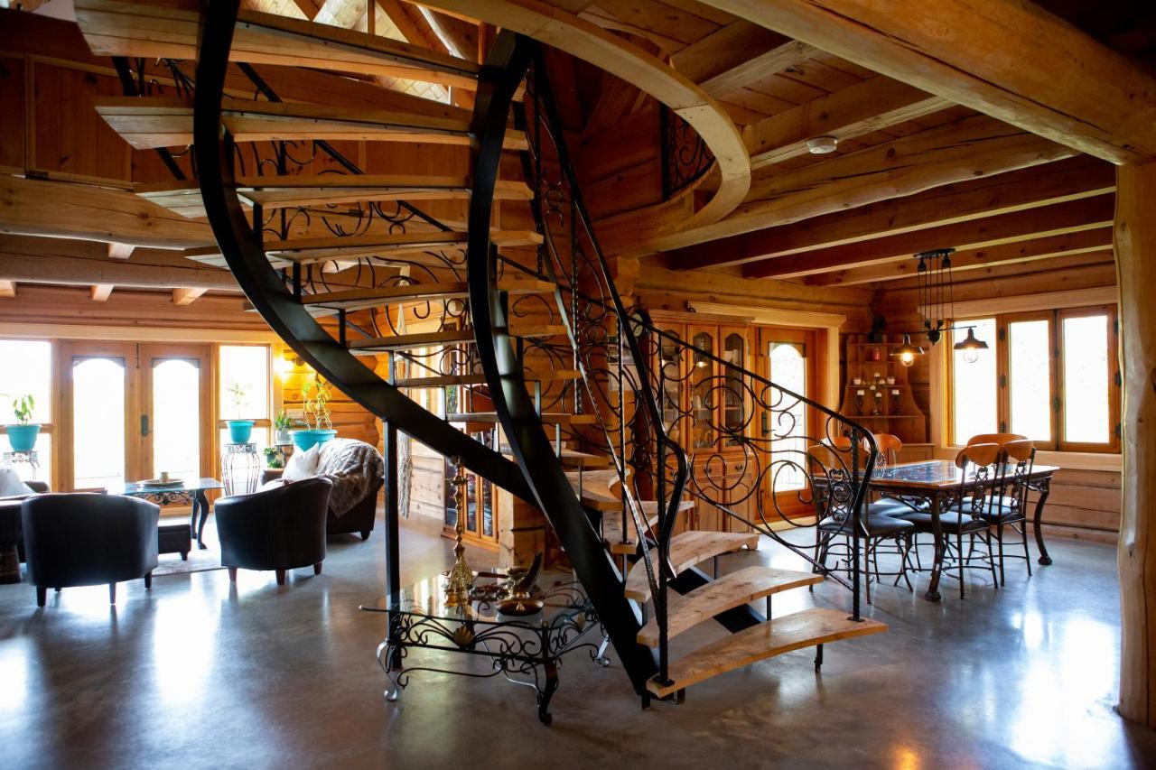 Hebergement "La Maison En Bois Rond" Sainte-Marie Buitenkant foto