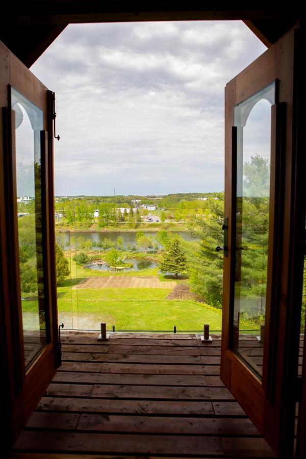 Hebergement "La Maison En Bois Rond" Sainte-Marie Buitenkant foto