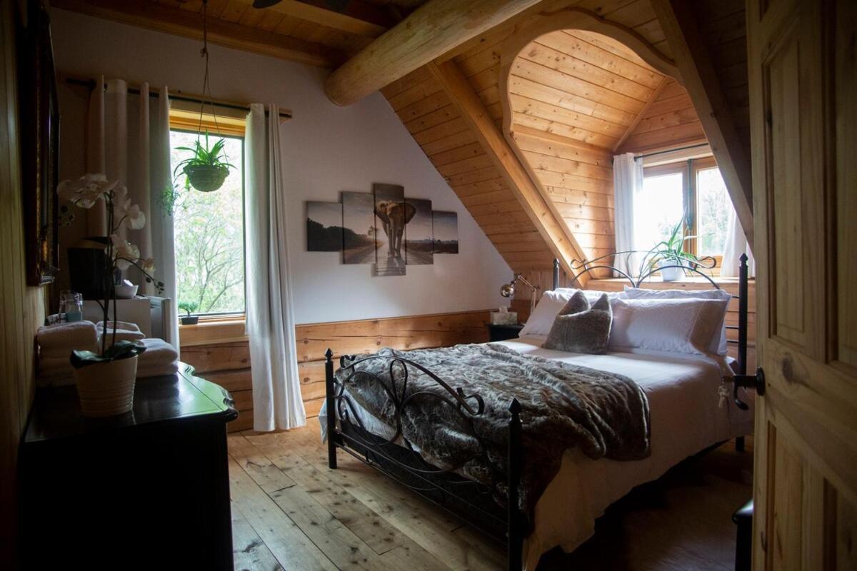 Hebergement "La Maison En Bois Rond" Sainte-Marie Kamer foto