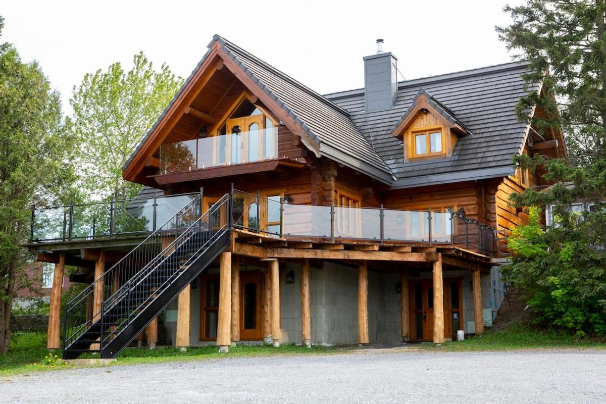 Hebergement "La Maison En Bois Rond" Sainte-Marie Kamer foto