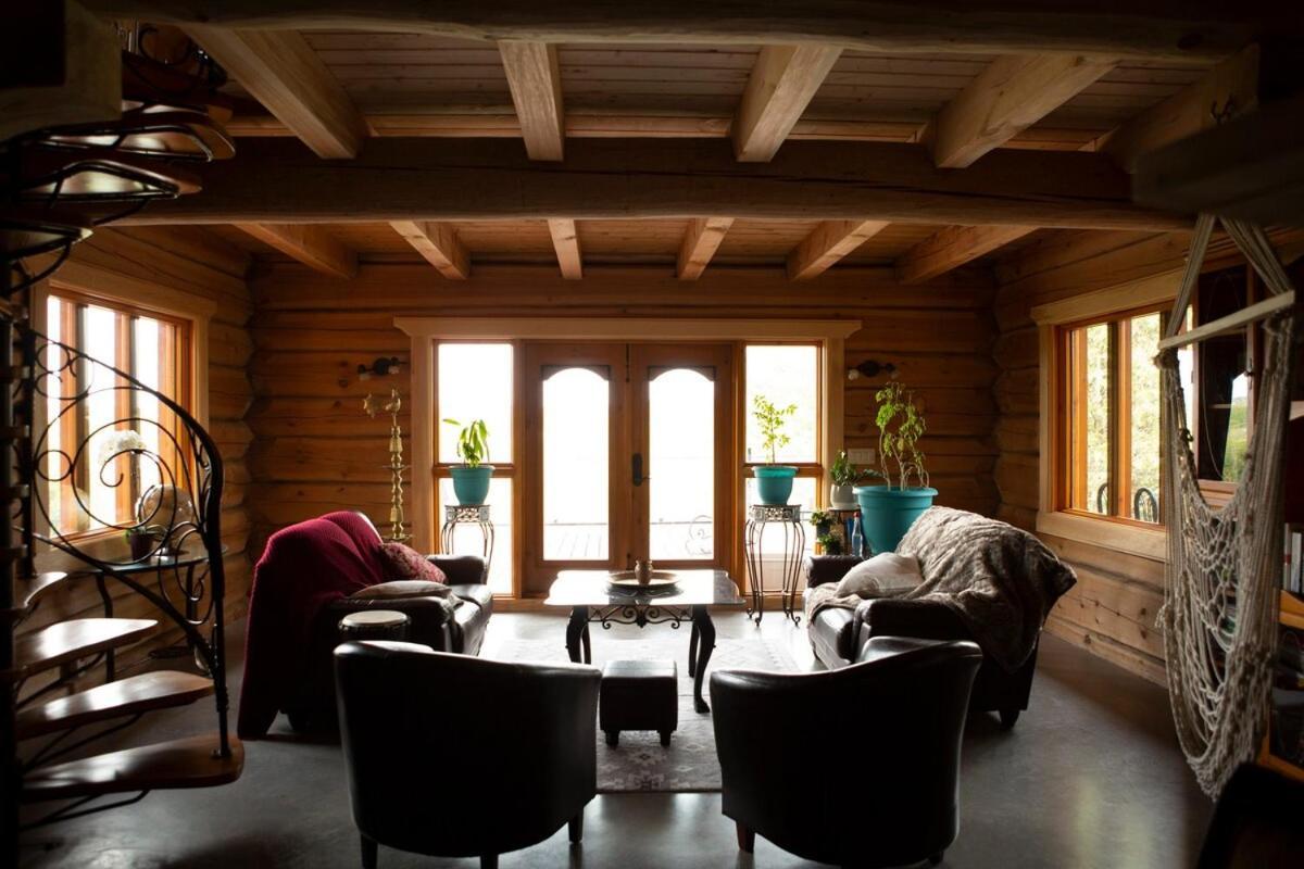 Hebergement "La Maison En Bois Rond" Sainte-Marie Kamer foto