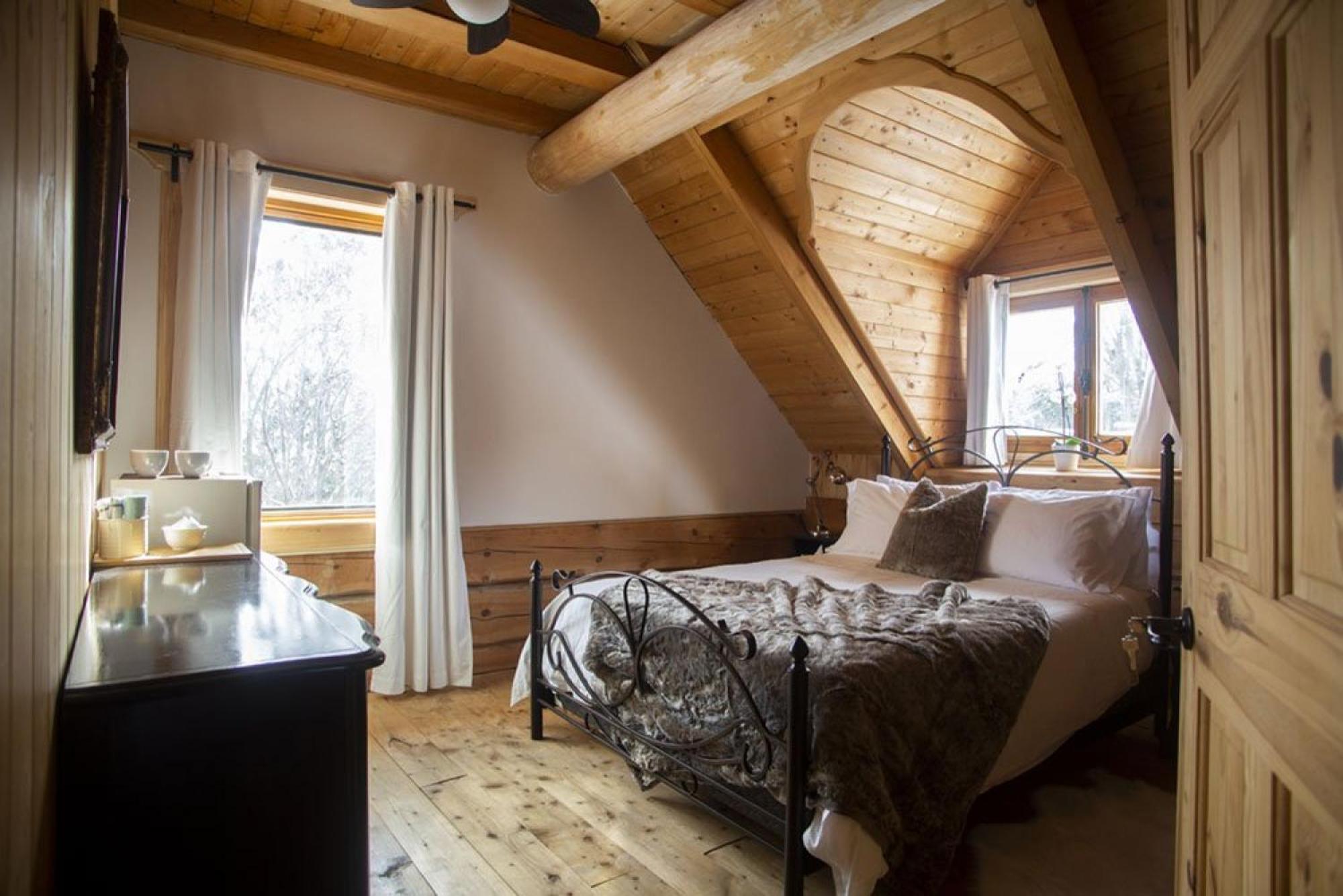 Hebergement "La Maison En Bois Rond" Sainte-Marie Kamer foto